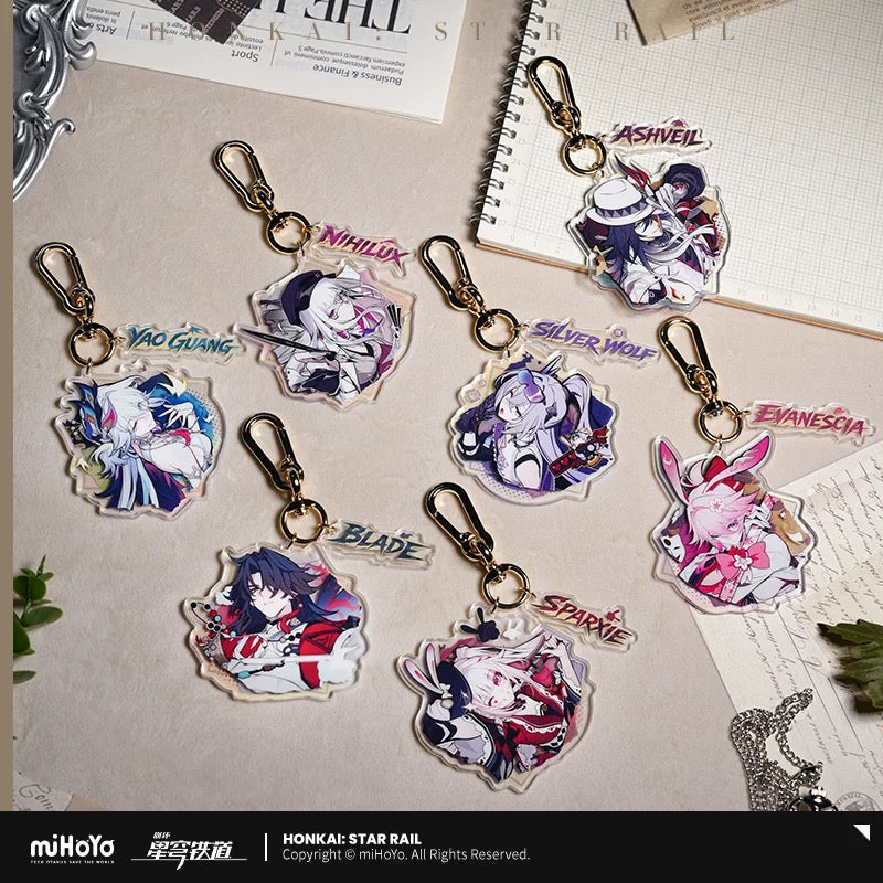 [PO] HSR Official Merch ✦ Aha Universe Series | Acrylic Keychain