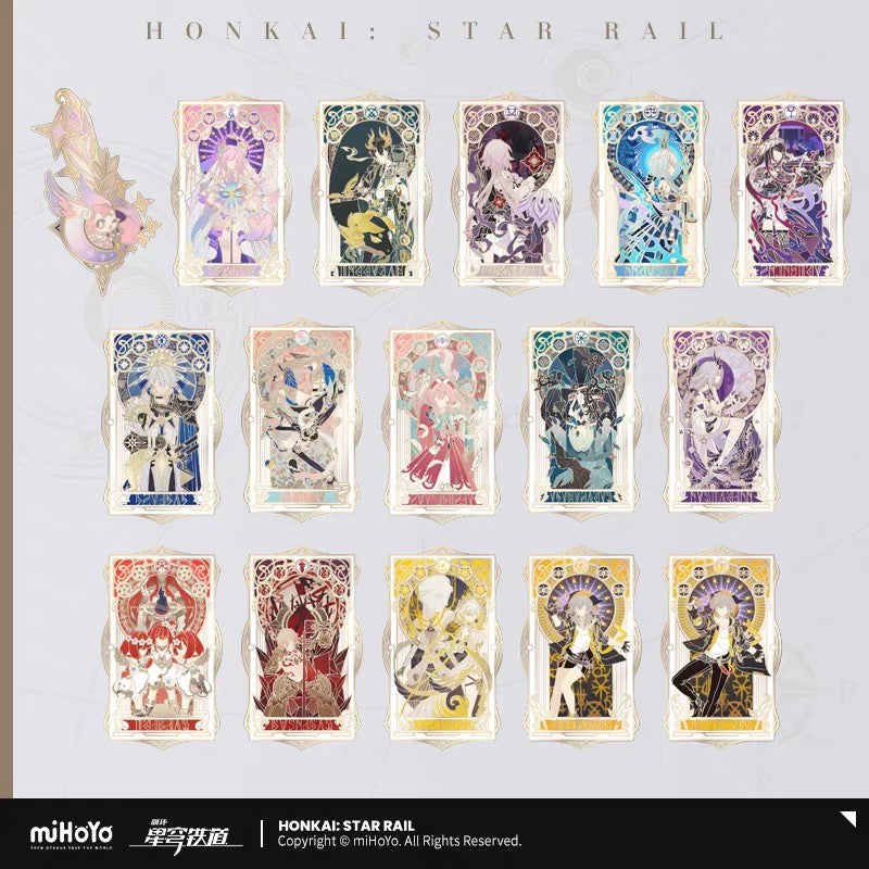 [PO] HSR Official Merch ✦ As I've Written Series | Metal Bookmark