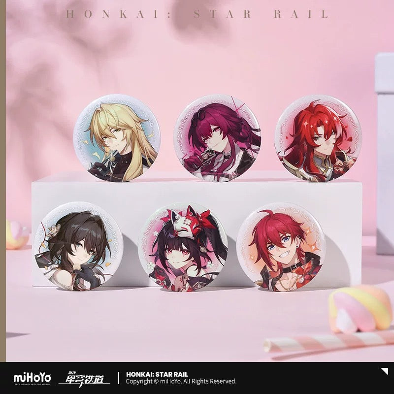 [PO] HSR Official Merch ✦ Cosmic Candy House Series | Tinplate Badge