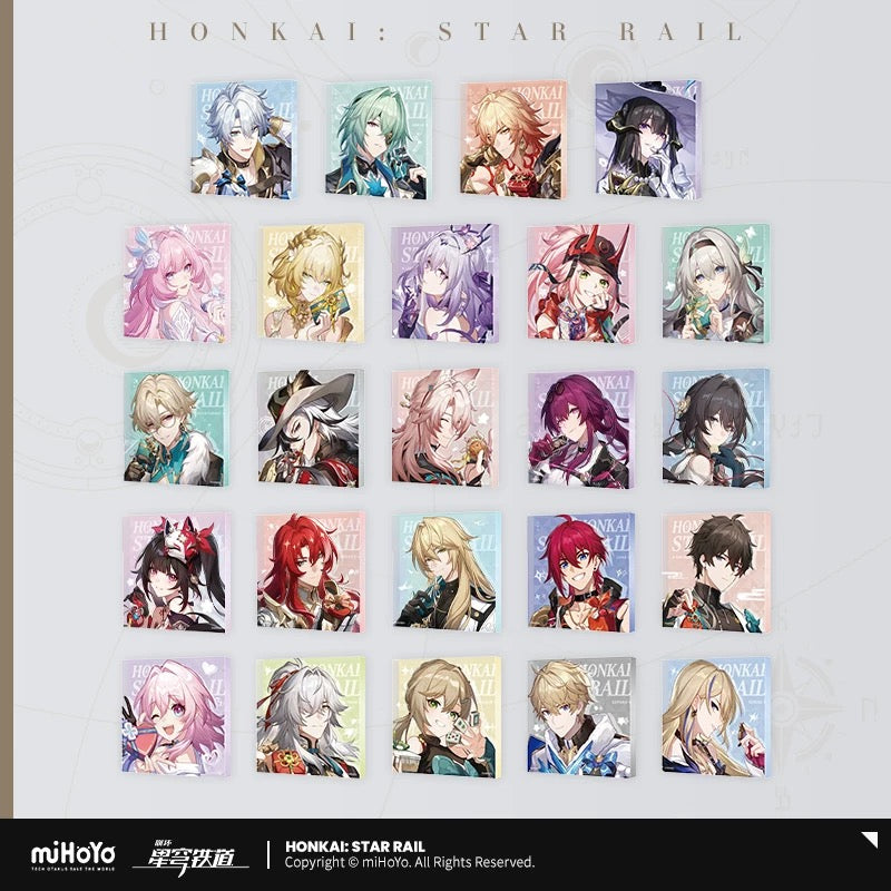 [PO] HSR Official Merch ✦ Cosmic Candy House Series | Acrylic Block
