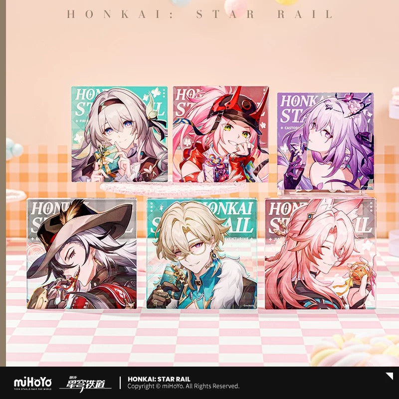 [PO] HSR Official Merch ✦ Cosmic Candy House Series | Acrylic Block