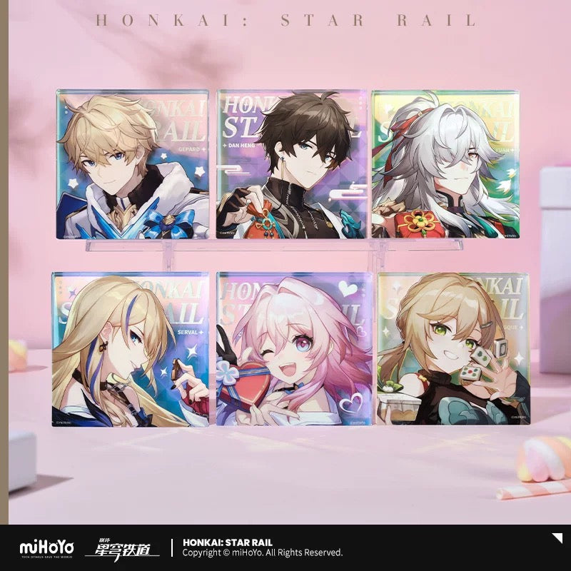 [PO] HSR Official Merch ✦ Cosmic Candy House Series | Acrylic Block
