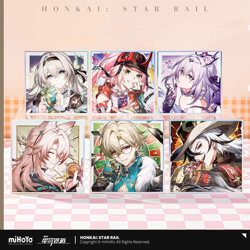 [PO] HSR Official Merch ✦ Cosmic Candy House Series | PET Shikishi