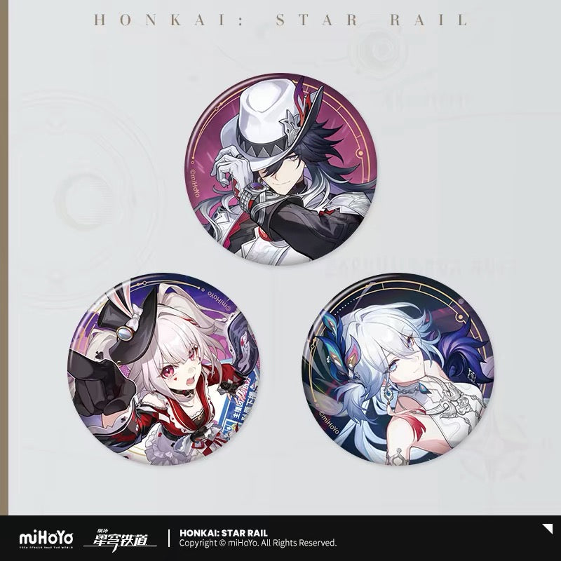 [PO] HSR Official Merch ✦ All-Stars Invite Series | Tinplate Badge