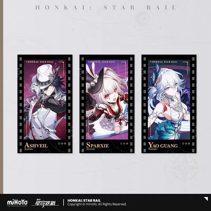 [PO] HSR Official Merch ✦ All-Stars Invite Series | Filmstripe Card