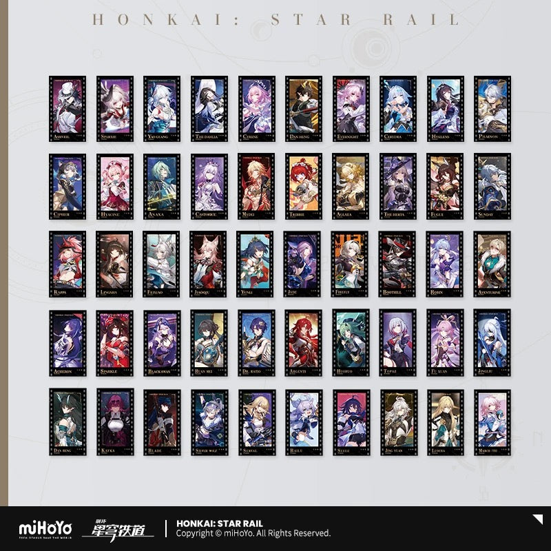 [PO] HSR Official Merch ✦ All-Stars Invite Series | Filmstripe Card