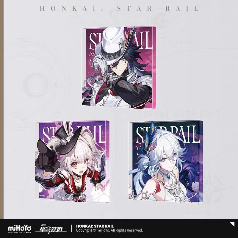 [PO] HSR Official Merch ✦ All-Stars Invite Series | Acrylic Block