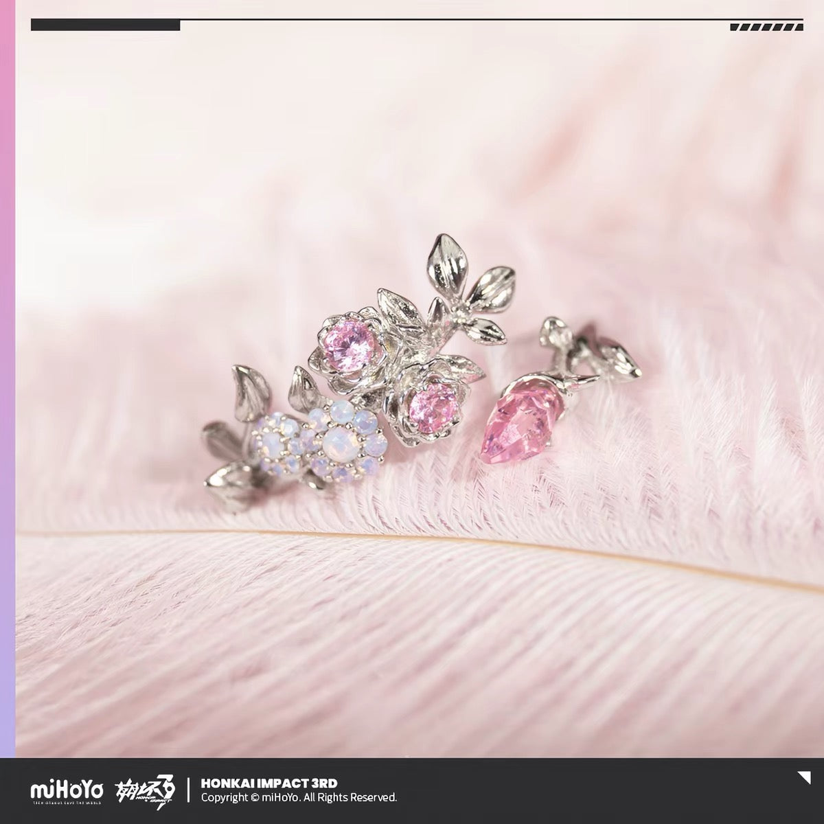 [PO] HI3 Official Merch ✦ Elysia “True Self” • Herrscher of Human: Ego Themed Vow Ring Gift Box