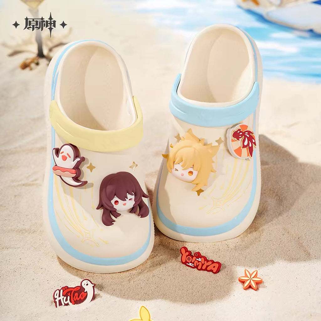 [PO] GI Official Merch ✦ Midsummer Party Series | EVA Crocs & Decorative Charm Set