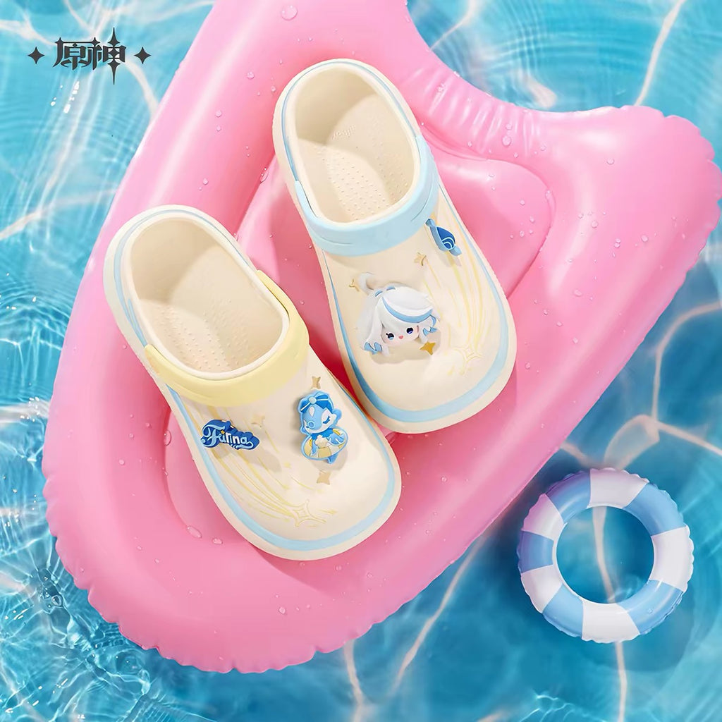 [PO] GI Official Merch ✦ Midsummer Party Series | EVA Crocs & Decorative Charm Set