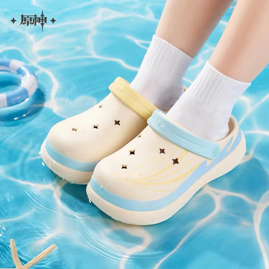[PO] GI Official Merch ✦ Midsummer Party Series | EVA Crocs & Decorative Charm Set