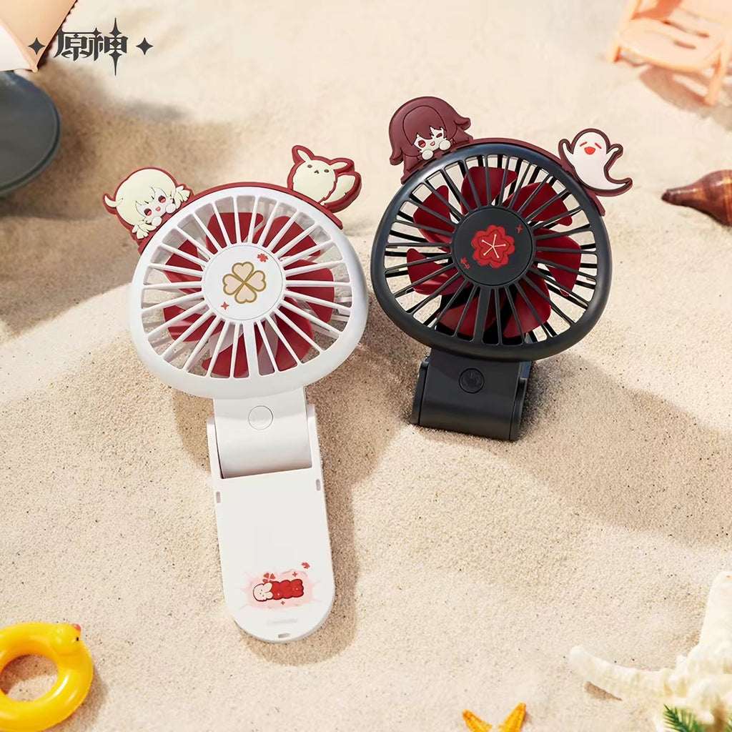 [PO] GI Official Merch ✦ Midsummer Party Series | Foldable Portable Handheld Fan – 3-Speed Adjustable
