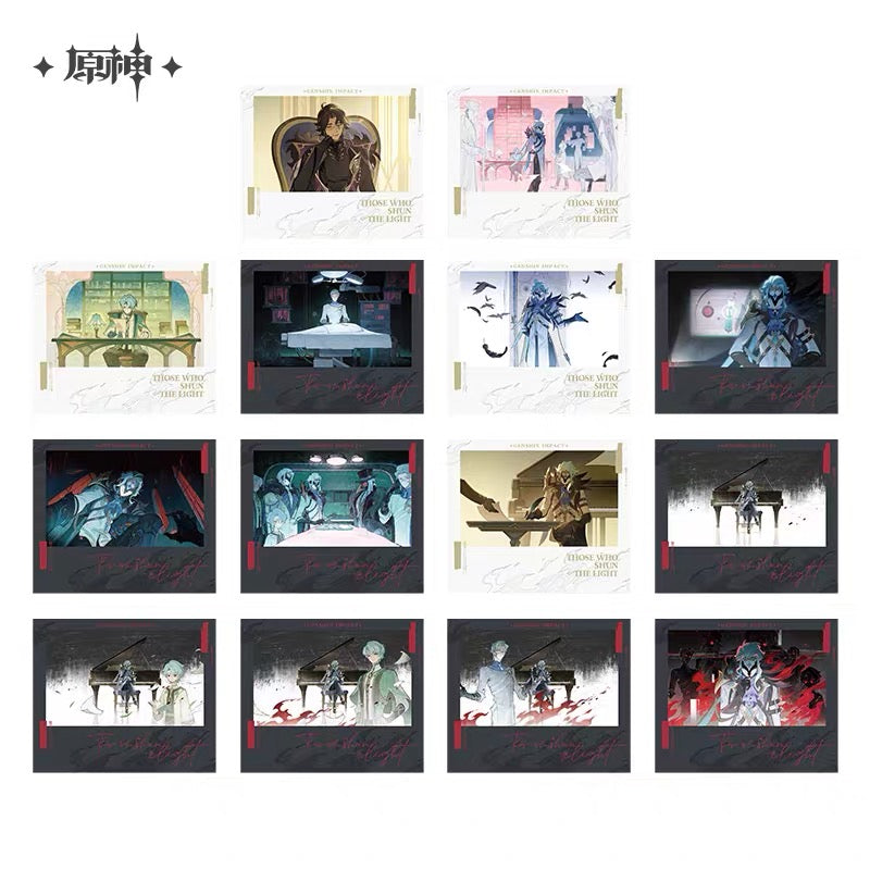 [PO] GI Official Merch ✦ "Those Who Shun the Light" Series | Collectible Card Blind Box