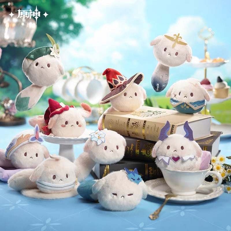 [PO] GI Official Merch ✦ Tea Party Partner Dodoco Series | Plush Keychain Blind Box