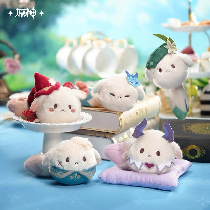 [PO] GI Official Merch ✦ Tea Party Partner Dodoco Series | Plush Keychain Blind Box