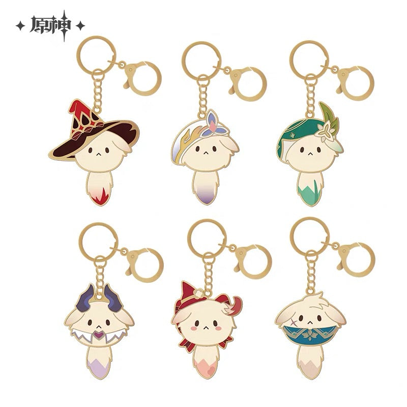 [PO] GI Official Merch ✦ Tea Party Partner Dodoco Series | Metal Wobbling Keychain