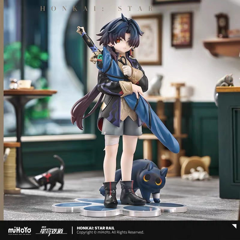 [PO] HSR Official Merch ✦ Tiny Cat Series | Blade Figure [First Deposit]