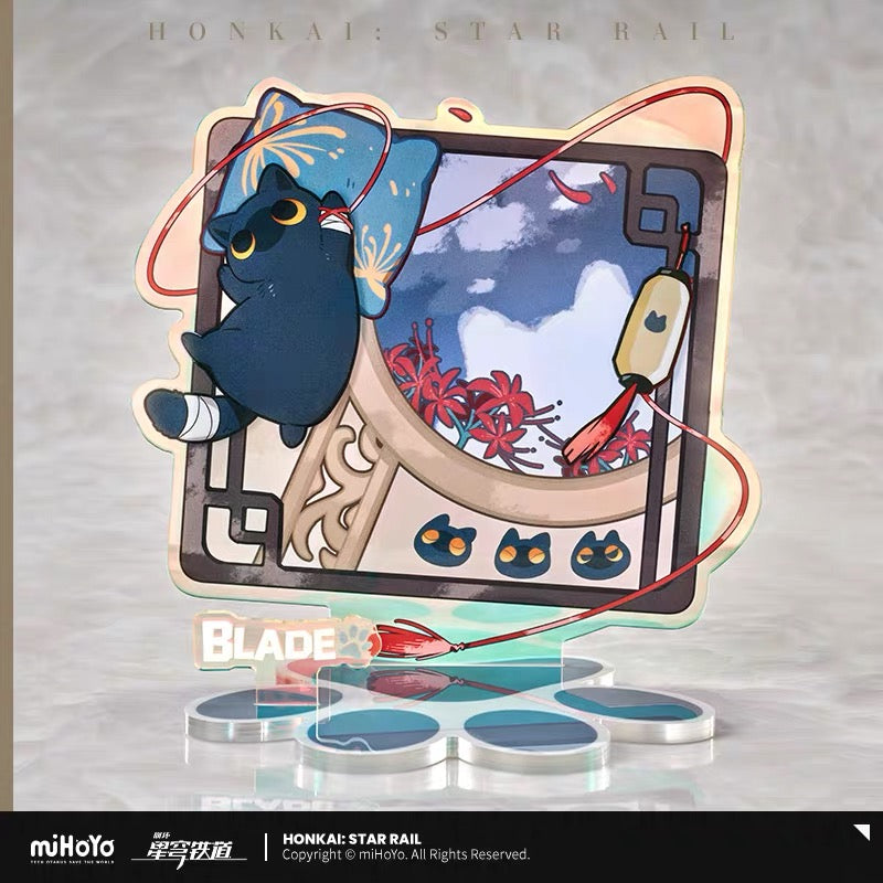 [PO] HSR Official Merch ✦ Tiny Cat Series | Blade Figure [First Deposit]