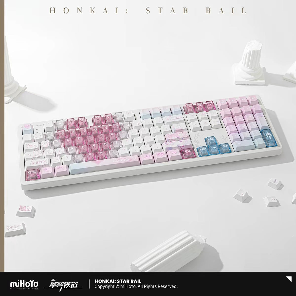 [PO] HSR Official Merch ✦ Cyrene: Ripples of Past Reverie Mechanical Keyboard