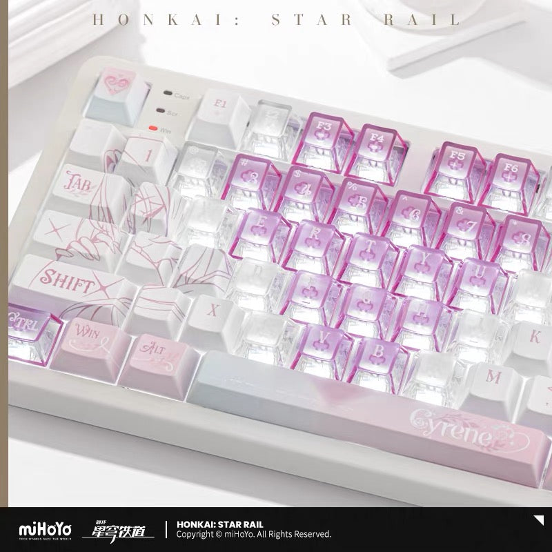 [PO] HSR Official Merch ✦ Cyrene: Ripples of Past Reverie Mechanical Keyboard