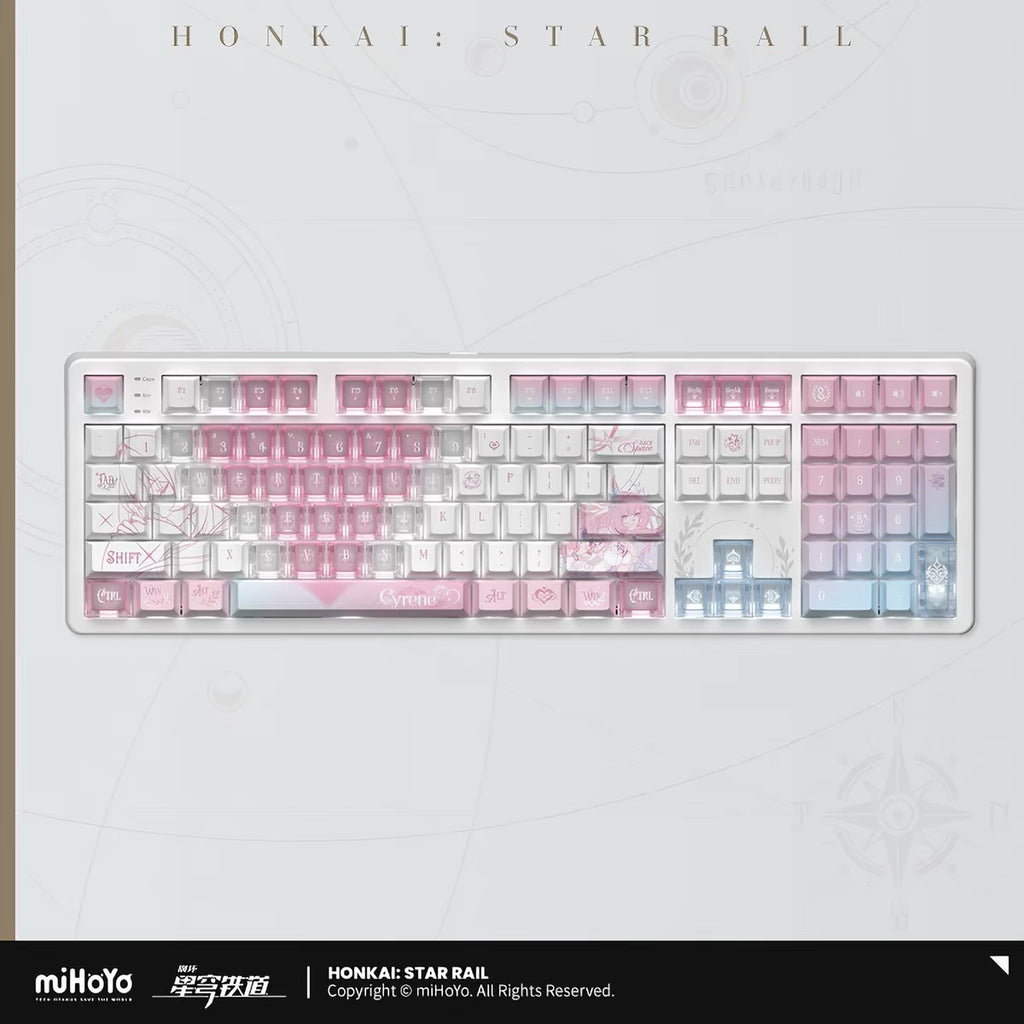 [PO] HSR Official Merch ✦ Cyrene: Ripples of Past Reverie Mechanical Keyboard