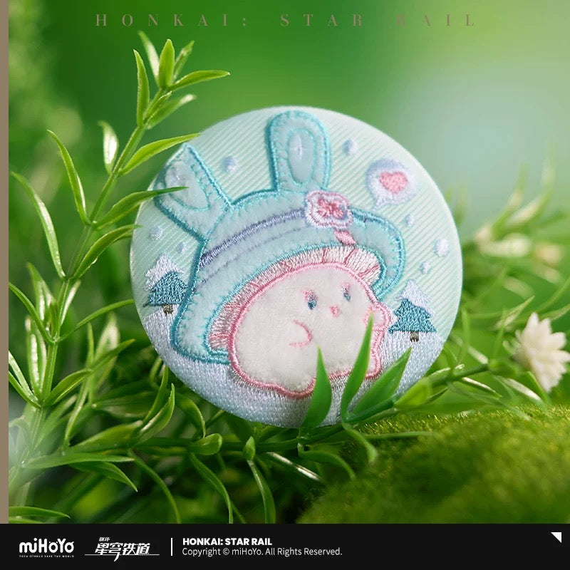 [PO] HSR Official Merch ✦ Mushy Shroomy Series | Embroidered Badge