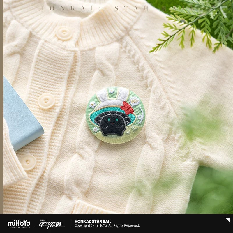 [PO] HSR Official Merch ✦ Mushy Shroomy Series | Embroidered Badge
