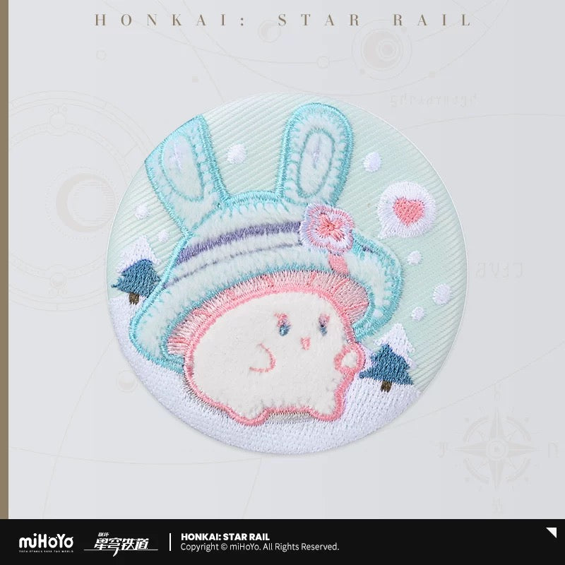 [PO] HSR Official Merch ✦ Mushy Shroomy Series | Embroidered Badge