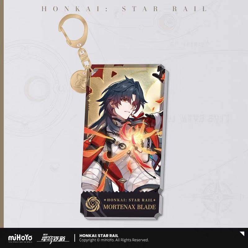 [PO] HSR Official Merch ✦ Splash Art Series | Acrylic Keychain