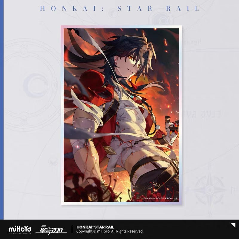 [PO] HSR Official Merch ✦  Light Cone Series | Acrylic Shikishi