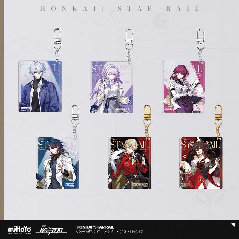 [PO] HSR Official Merch ✦ Express Travel Series | Acrylic Keychain