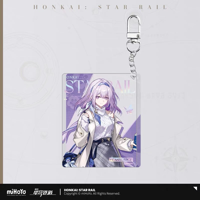 [PO] HSR Official Merch ✦ Express Travel Series | Acrylic Keychain