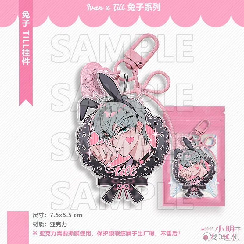 [PO] ALNST Fan Merch (CN) ✦ IVTI • Rabbit / Actor / Highschool Photocard Set, Coaster, and Keychain