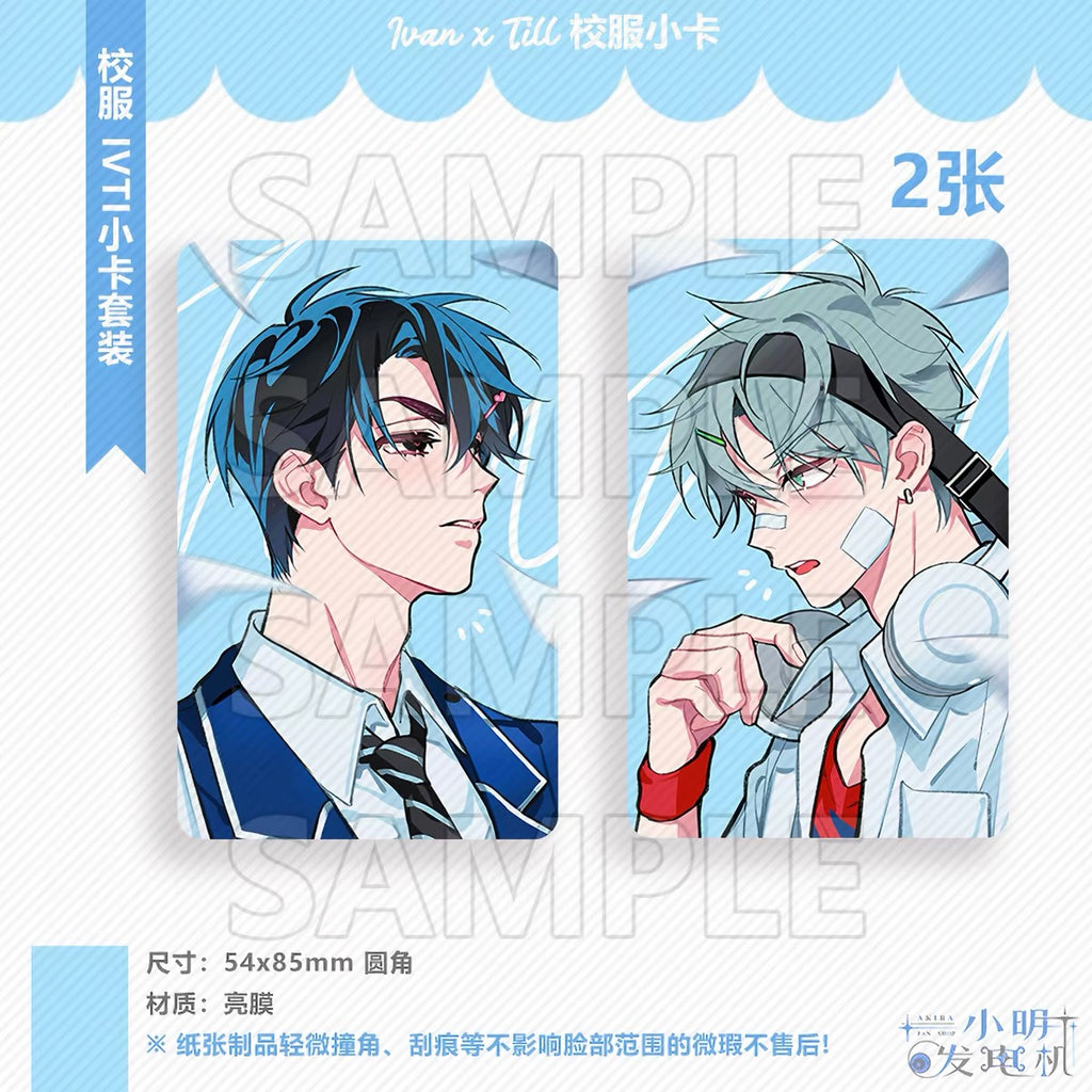 [PO] ALNST Fan Merch (CN) ✦ IVTI • Rabbit / Actor / Highschool Photocard Set, Coaster, and Keychain