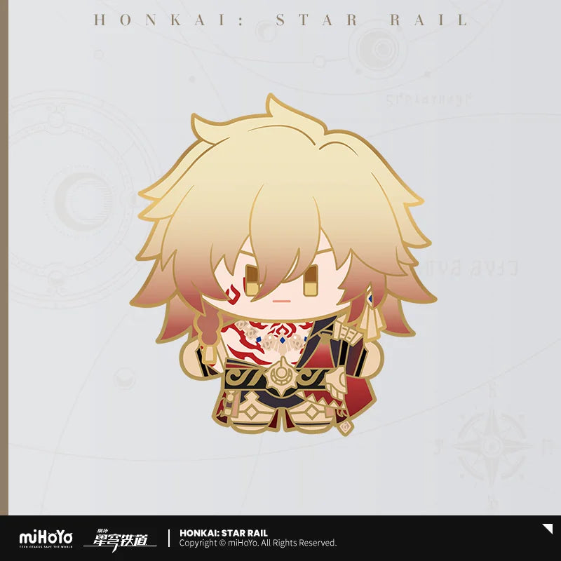 [PO] HSR Official Merch ✦ Chibi Doll Series | Wobble Enamel Badge