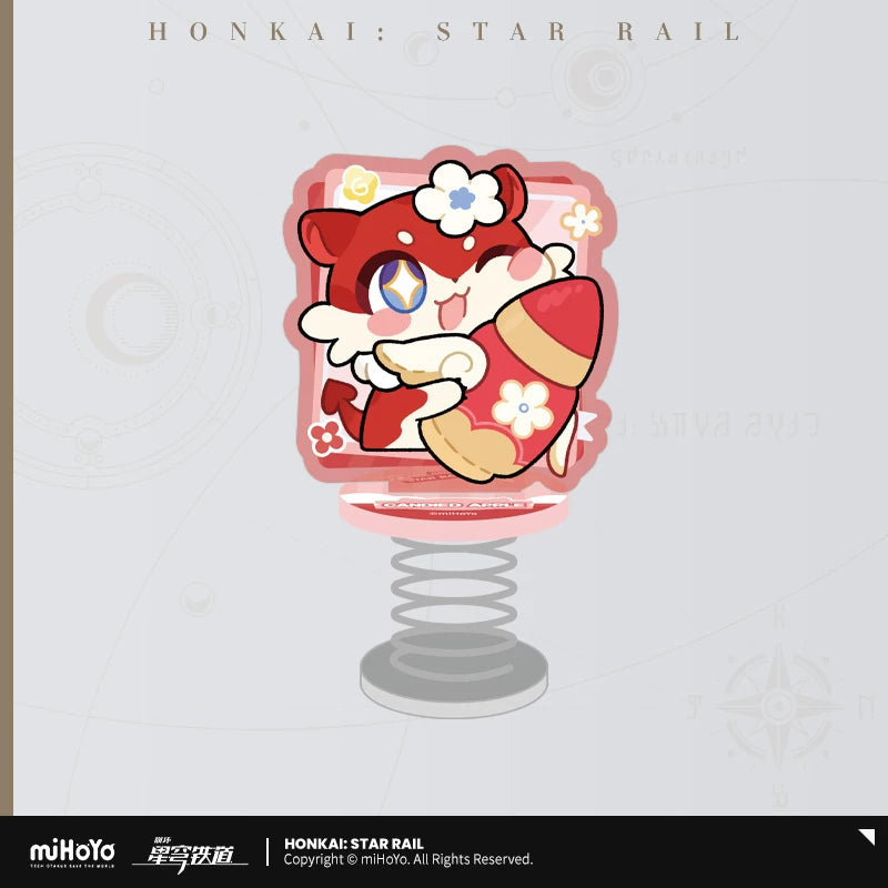 [PO] HSR Official Merch ✦ Pom-Pom Gallery Series | Acrylic Bobble Stand