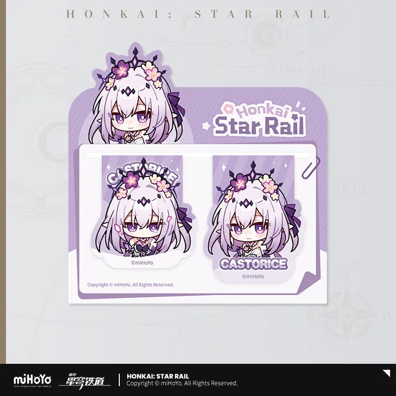 [PO] HSR Official Merch ✦ Pom-Pom Gallery Series | Soft Magnetic Bookmark Set