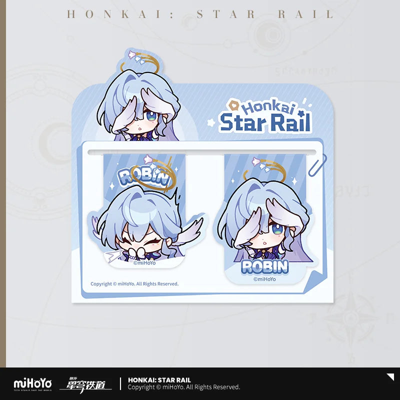[PO] HSR Official Merch ✦ Pom-Pom Gallery Series | Soft Magnetic Bookmark Set