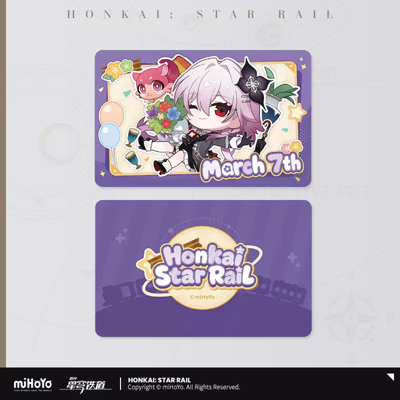 [PO] HSR Official Merch ✦ Autumn Celebration Series | Chibi Collectible Card