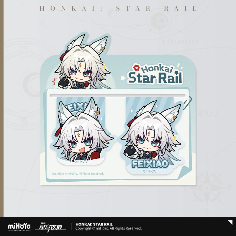[PO] HSR Official Merch ✦ Pom-Pom Gallery Series | Soft Magnetic Bookmark Set
