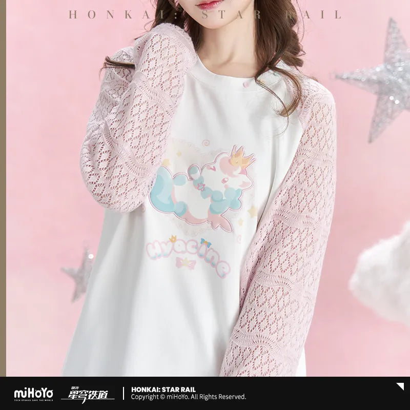 Hyacine Impression Series T-Shirt - long sleeve detail