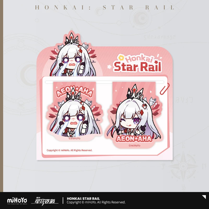 [PO] HSR Official Merch ✦ Pom-Pom Gallery Series | Soft Magnetic Bookmark Set