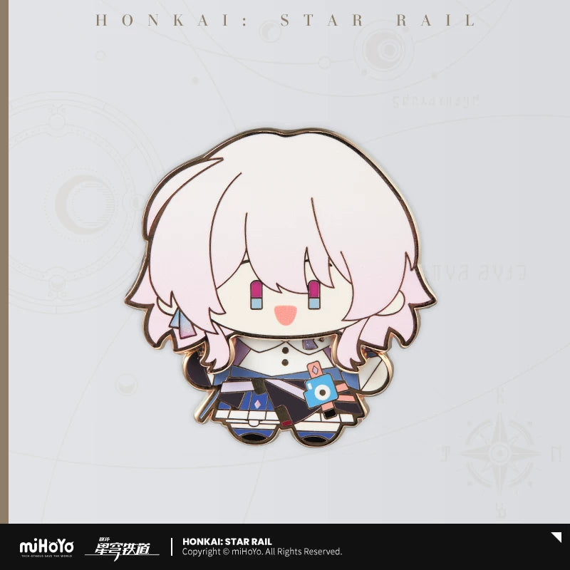 [PO] HSR Official Merch ✦ Chibi Doll Series | Wobble Enamel Badge