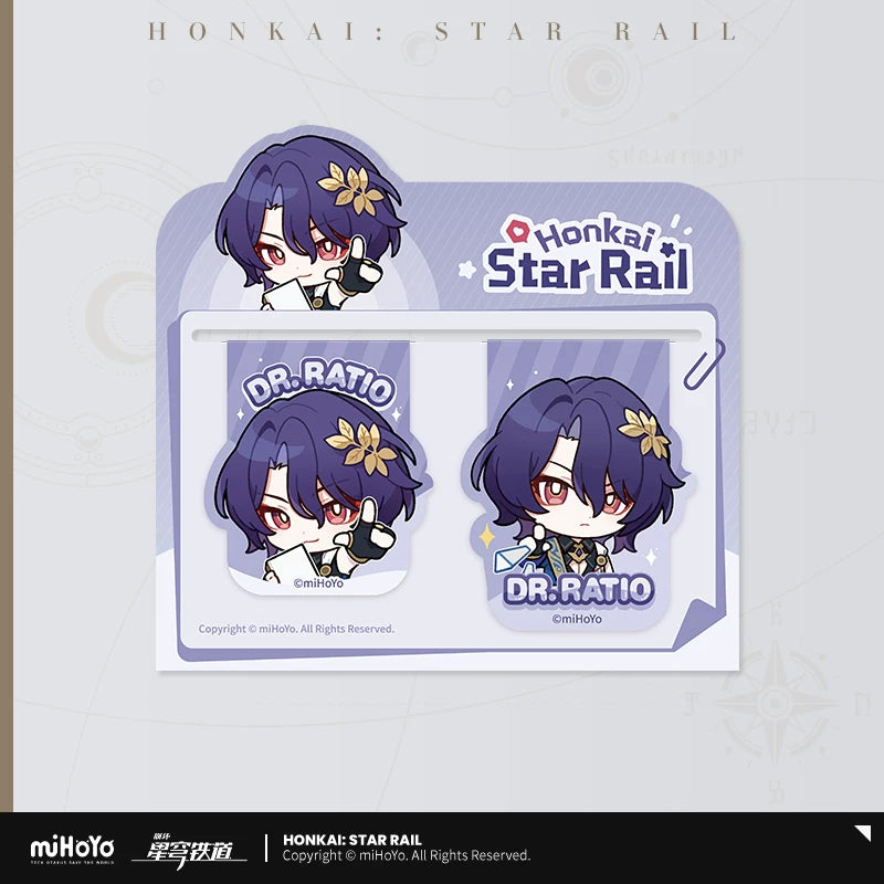 [PO] HSR Official Merch ✦ Pom-Pom Gallery Series | Soft Magnetic Bookmark Set