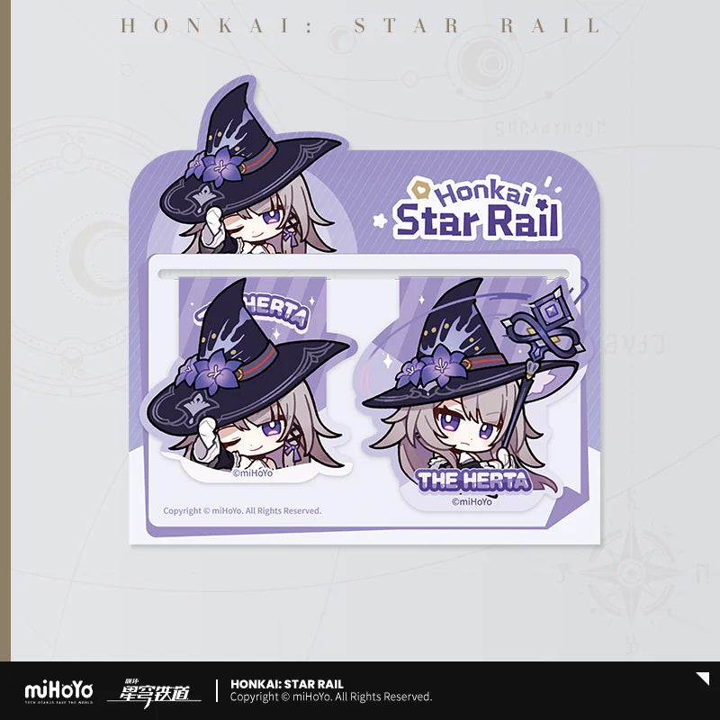 [PO] HSR Official Merch ✦ Pom-Pom Gallery Series | Soft Magnetic Bookmark Set