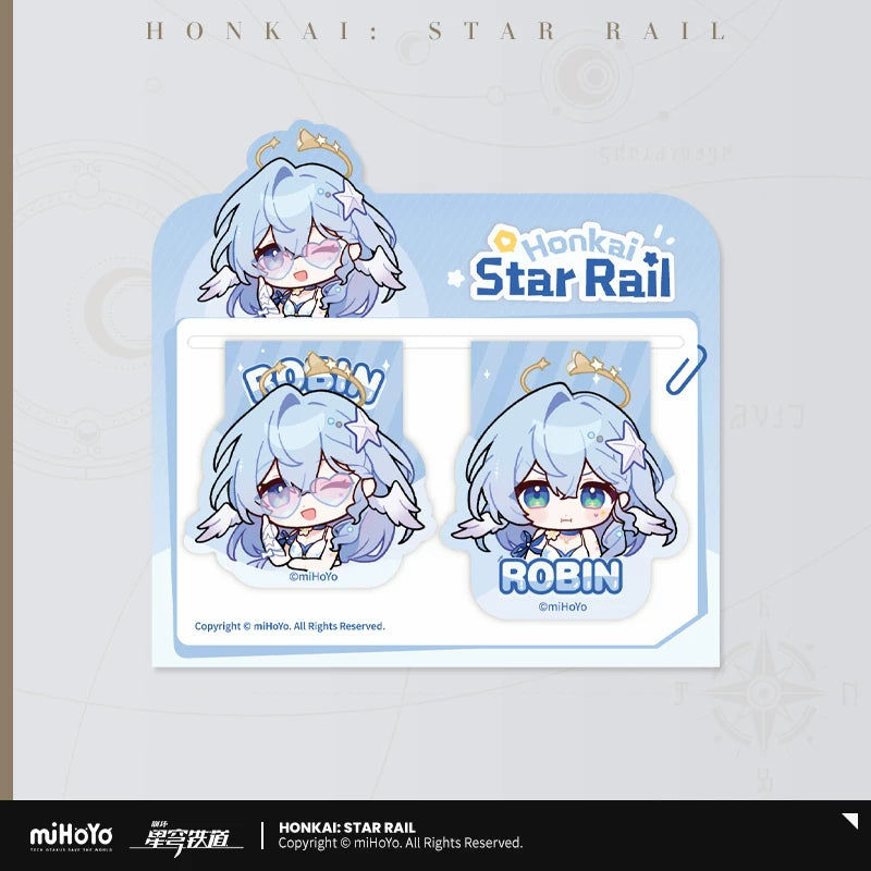 [PO] HSR Official Merch ✦ Pom-Pom Gallery Series | Soft Magnetic Bookmark Set