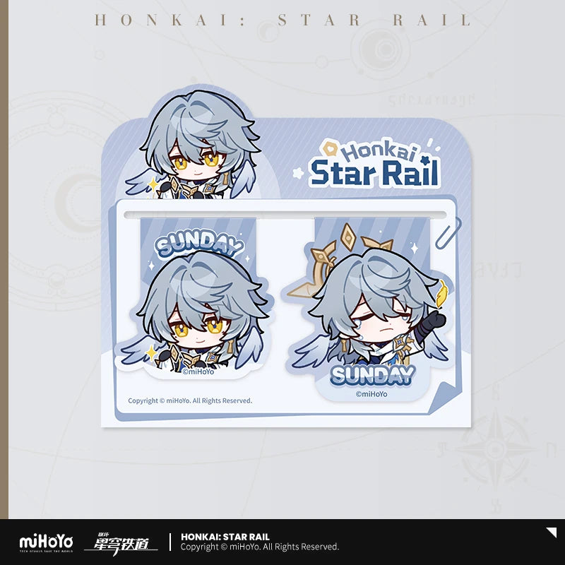 [PO] HSR Official Merch ✦ Pom-Pom Gallery Series | Soft Magnetic Bookmark Set