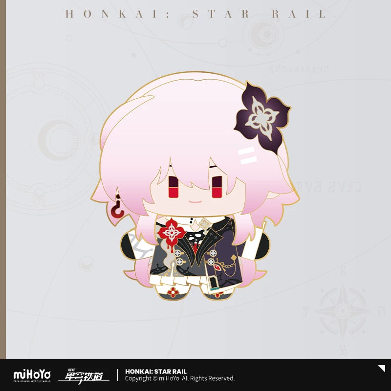 [PO] HSR Official Merch ✦ Chibi Doll Series | Wobble Enamel Badge