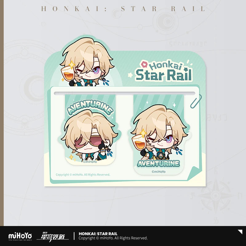 [PO] HSR Official Merch ✦ Pom-Pom Gallery Series | Soft Magnetic Bookmark Set
