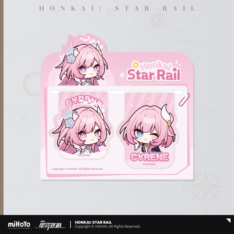 [PO] HSR Official Merch ✦ Pom-Pom Gallery Series | Soft Magnetic Bookmark Set